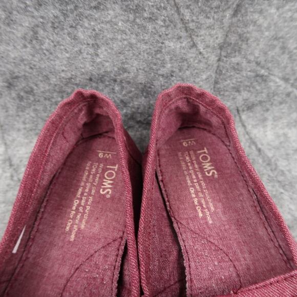 Toms Shoes Womens 9 Flat Slip On Casual Alpargatas Loafer Comfort Boho Lifestyle - Picture 3 of 14